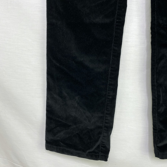 Lafayette 148 Petite Velvet Black Jeans - Picture 4 of 7